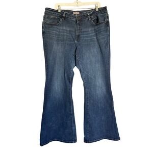 DL1961 Women's‎ Flare Jeans Size 20W Stretch Comfort Casual Career Work Office